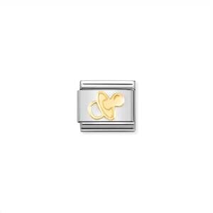 NEW NOMINATION unisex animals links bracelet in pacifier